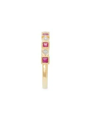 商品Saks Fifth Avenue|14K Yellow Gold, Ruby & Diamond Ring,价格¥2617,第4张图片详细描述