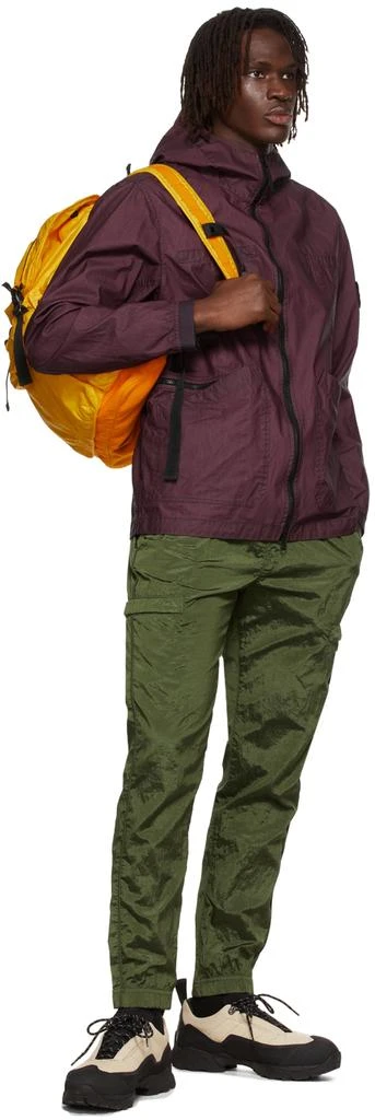 商品Stone Island|Green Nylon Cargo Pants,价格¥1392,第5张图片详细描述