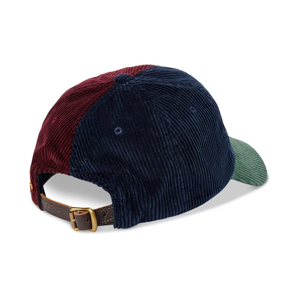 商品Ralph Lauren|Men's Color-Blocked Corduroy Ball Cap,价格¥309,第2张图片详细描述
