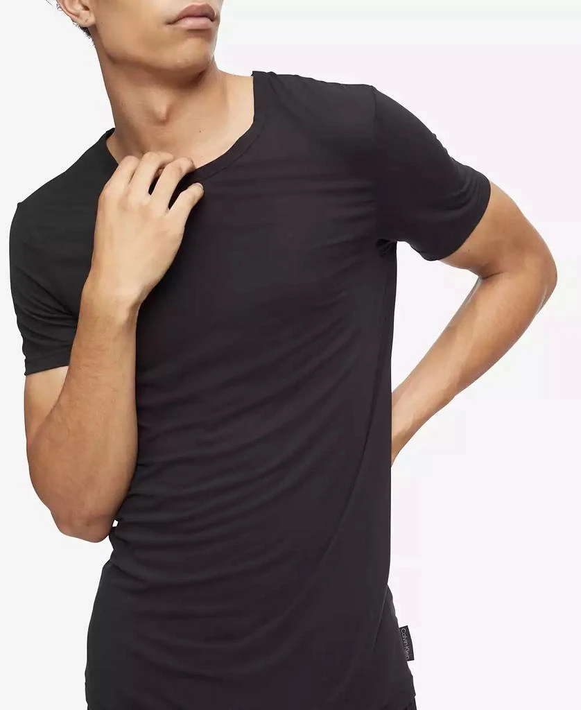 商品Calvin Klein|Men's Ultra Soft Modern Modal Crewneck Lounge T-Shirt,价格¥267,第3张图片详细描述