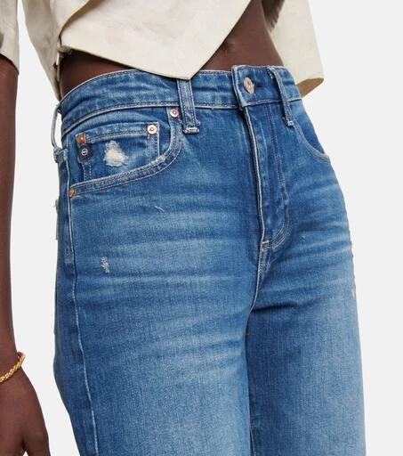 商品AG Jeans|Knoxx高腰男友风牛仔裤,价格¥1681,第4张图片详细描述