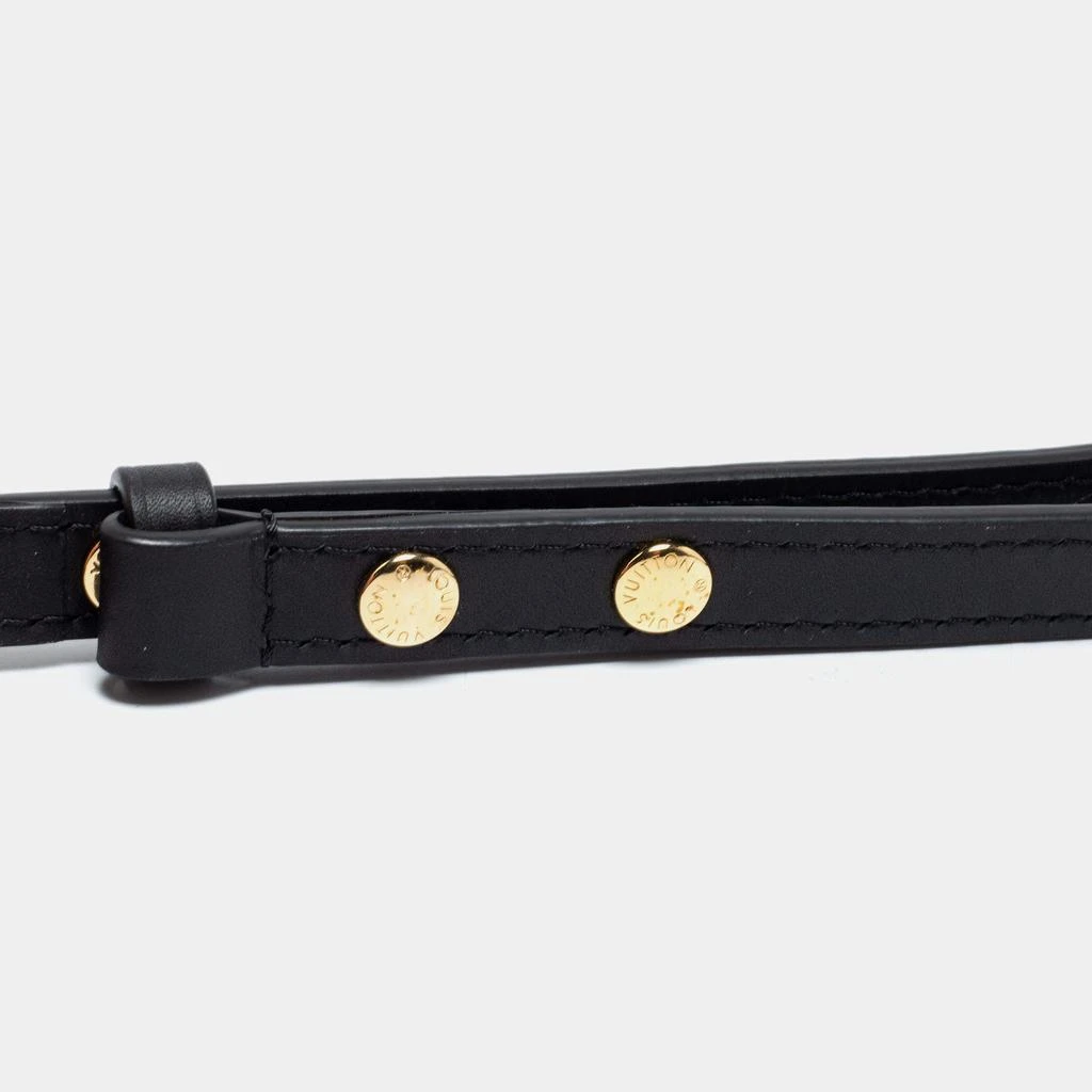 商品[二手商品] Louis Vuitton|Louis Vuitton Black Leather Adjustable Shoulder Bag Strap,价格¥2695,第3张图片详细描述