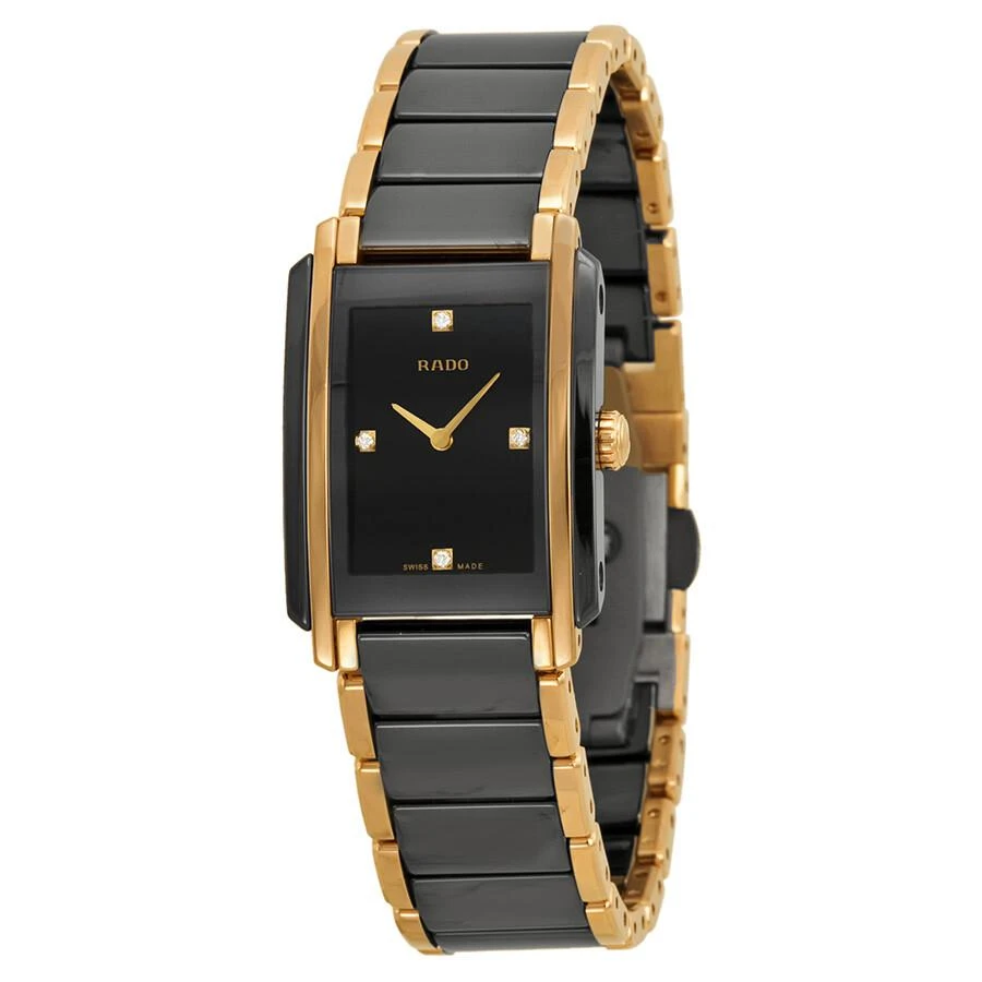 商品Rado|Integral Jubile Ceramic Black Dial Watch R20612712,价格¥12758,第1张图片
