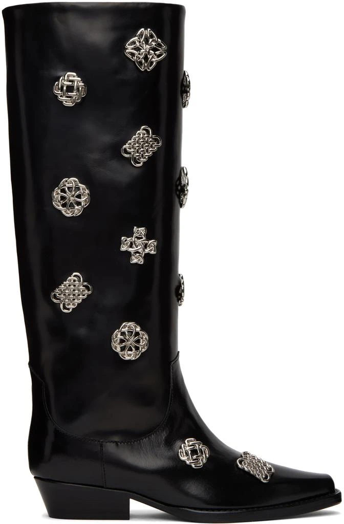 商品Toga Pulla|SSENSE Exclusive Black Boots,价格¥3401,第1张图片