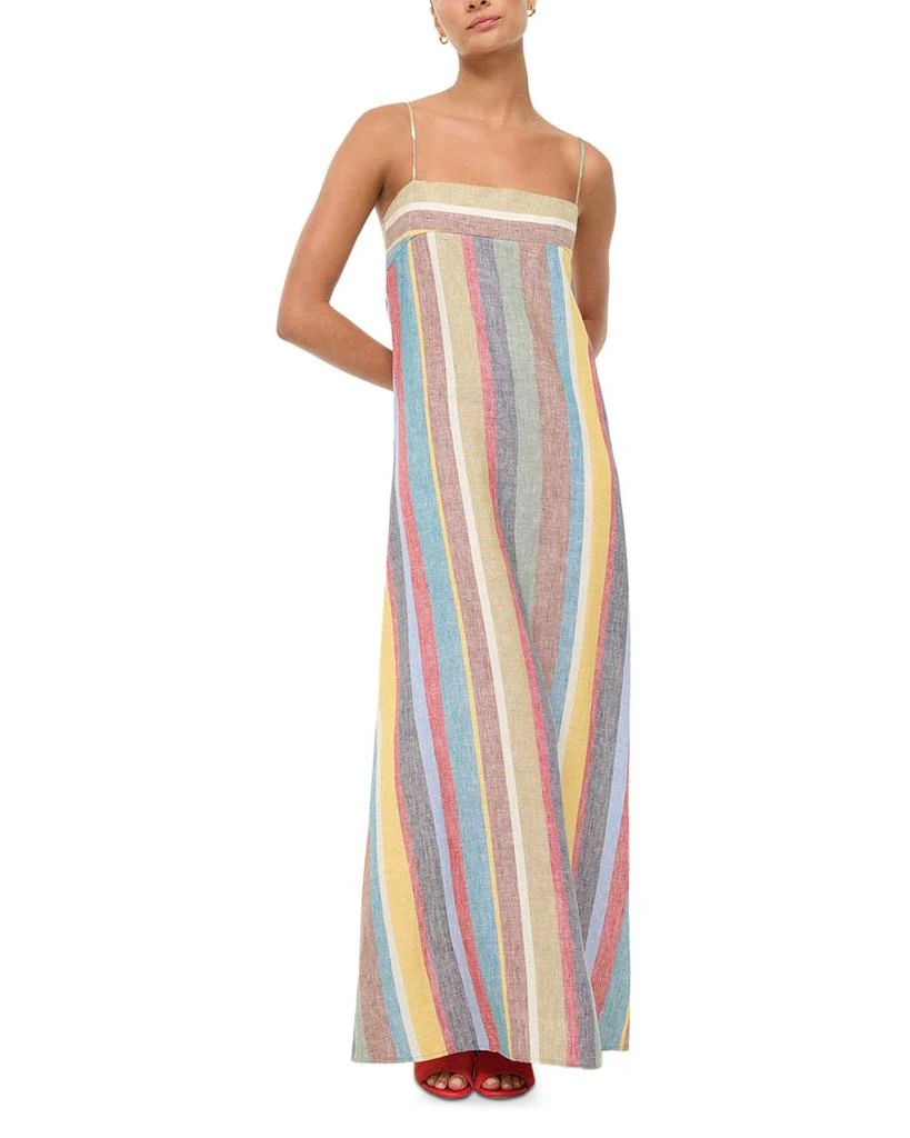 商品Staud|Laura Linen Dress,价格¥3331,第1张图片