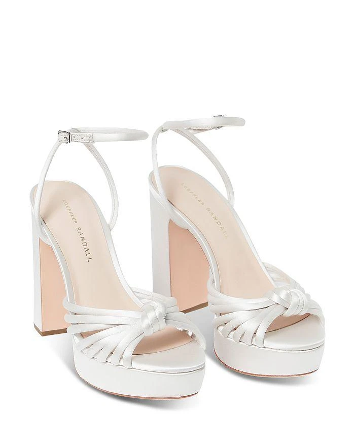 商品Loeffler Randall|Women's Rivka Platform High Block Heel Sandals,价格¥3342,第4张图片详细描述