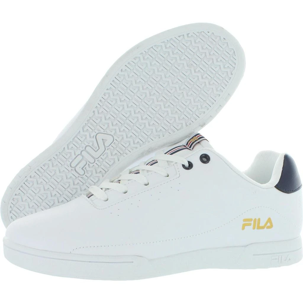 商品Fila|Fila Womens Wisteria Faux Leather Logo Athletic Shoes,价格¥161,第3张图片详细描述