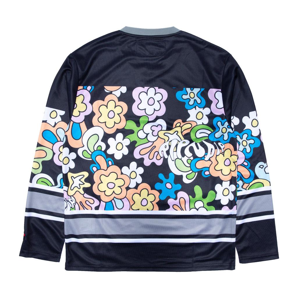 Flower Child Hockey Jersey (Black)商品第3张图片规格展示
