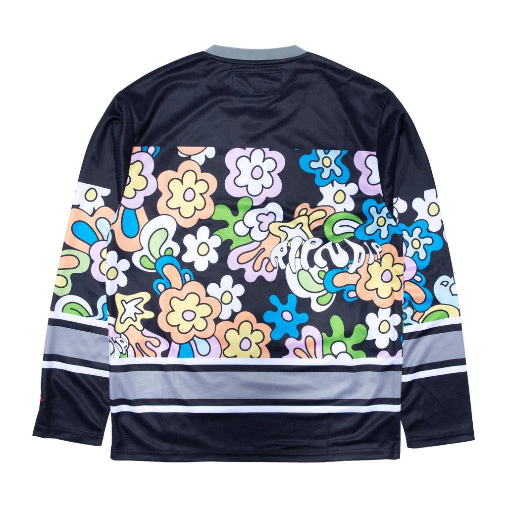 商品RIPNDIP|Flower Child Hockey Jersey (Black),价格¥229,第3张图片详细描述