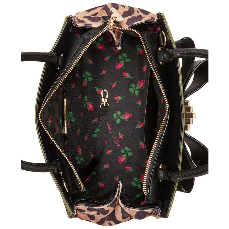 商品Betsey Johnson|Removable Bow Medium Satchel,价格¥525,第3张图片详细描述