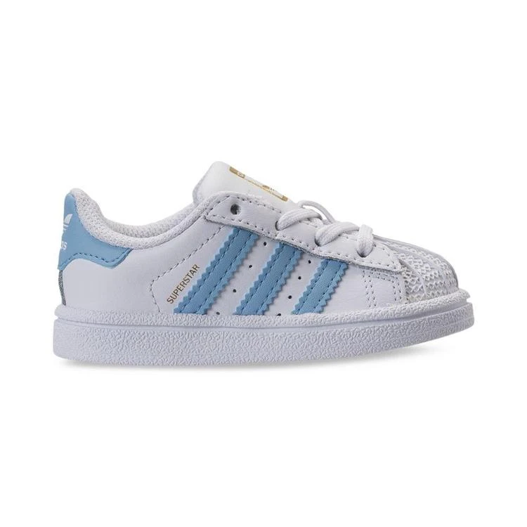 商品Adidas|男幼童Toddler Boys' Superstar Casual Sneakers from Finish Line,价格¥225,第3张图片详细描述