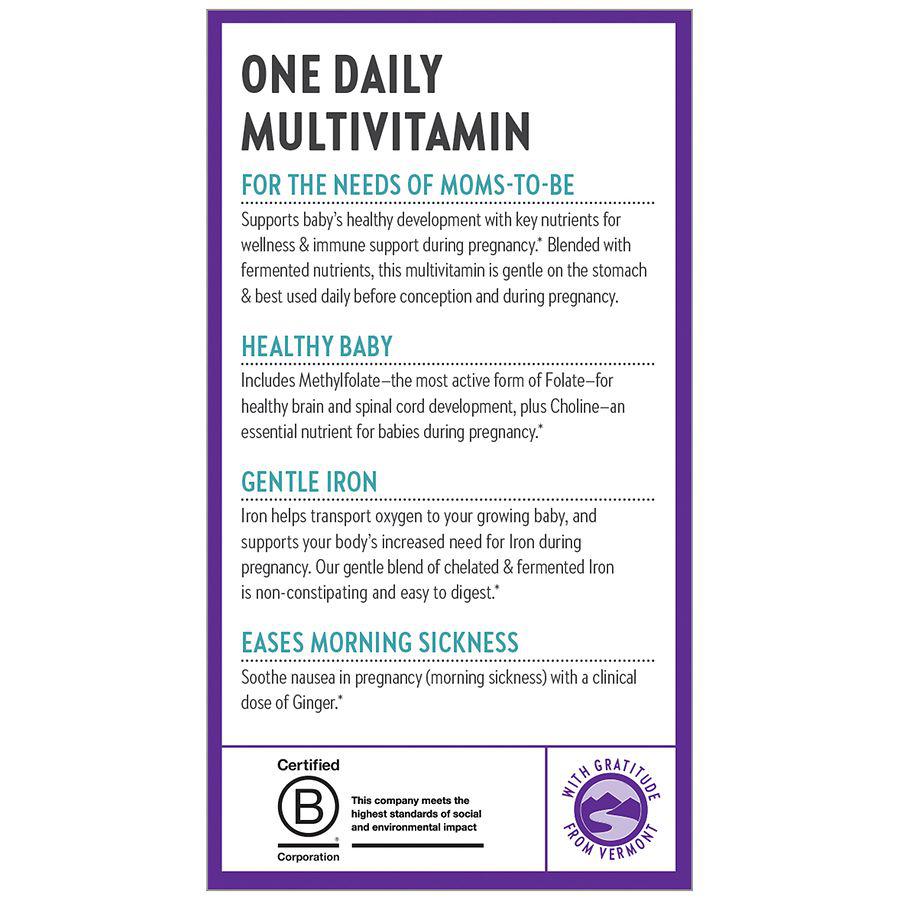 One Daily Prenatal Multivitamin商品第2张图片规格展示