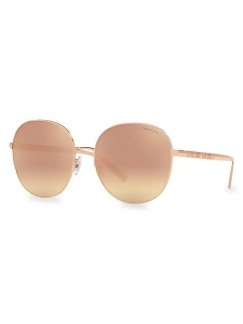 商品Tiffany & Co.|60MM Round Sunglasses,价格¥3108,第2张图片详细描述