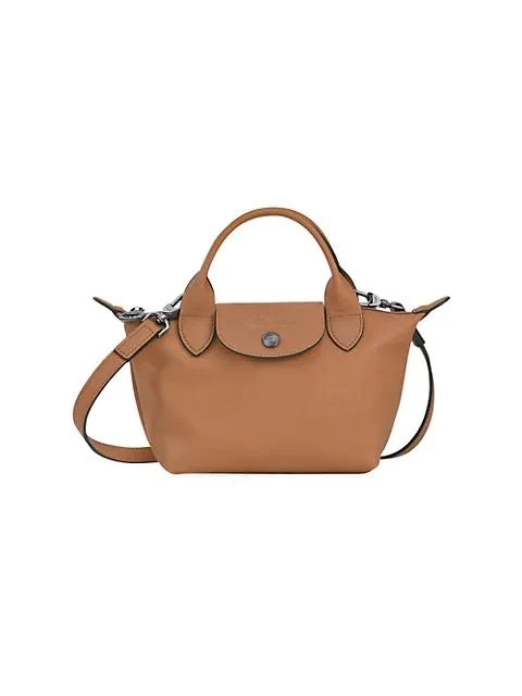 商品Longchamp|女式 珑骧 Le Pliage Cuir系列 斜挎包,价格¥1418,第1张图片