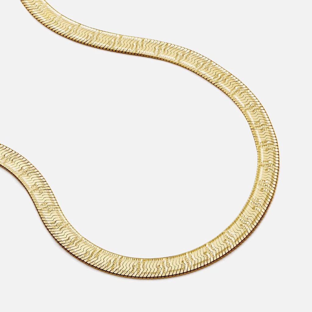 商品Daisy London|Daisy London Estee Lalonde Goddess Snake Chain Necklace - Sterling Silver/18K Gold Plate,价格¥1296,第3张图片详细描述