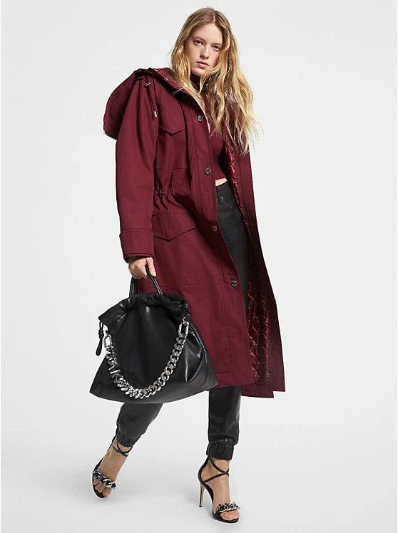 商品Michael Kors|Water-Resistant Cotton Twill Parka,价格¥986,第1张图片