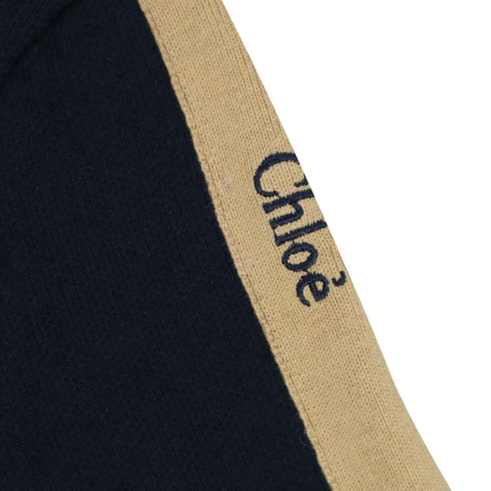 商品Chloé|Navy Knitted Zip Up Hoodie,价格¥951,第2张图片详细描述