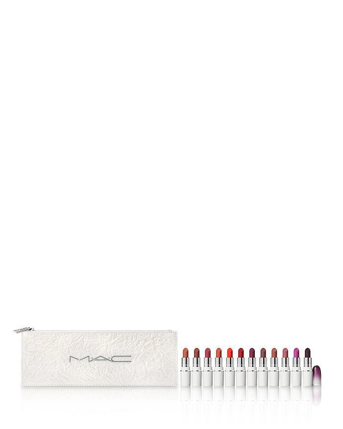 商品MAC|Lips by the Dozen Mini Powder Kiss Lipstick Set ($180 value),价格¥491,第1张图片
