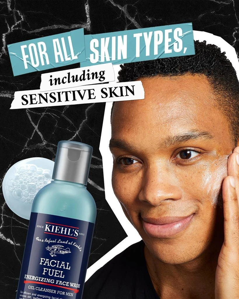 商品Kiehl's|Facial Fuel Energizing Face Wash, 33.8 oz.,价格¥542,第2张图片详细描述