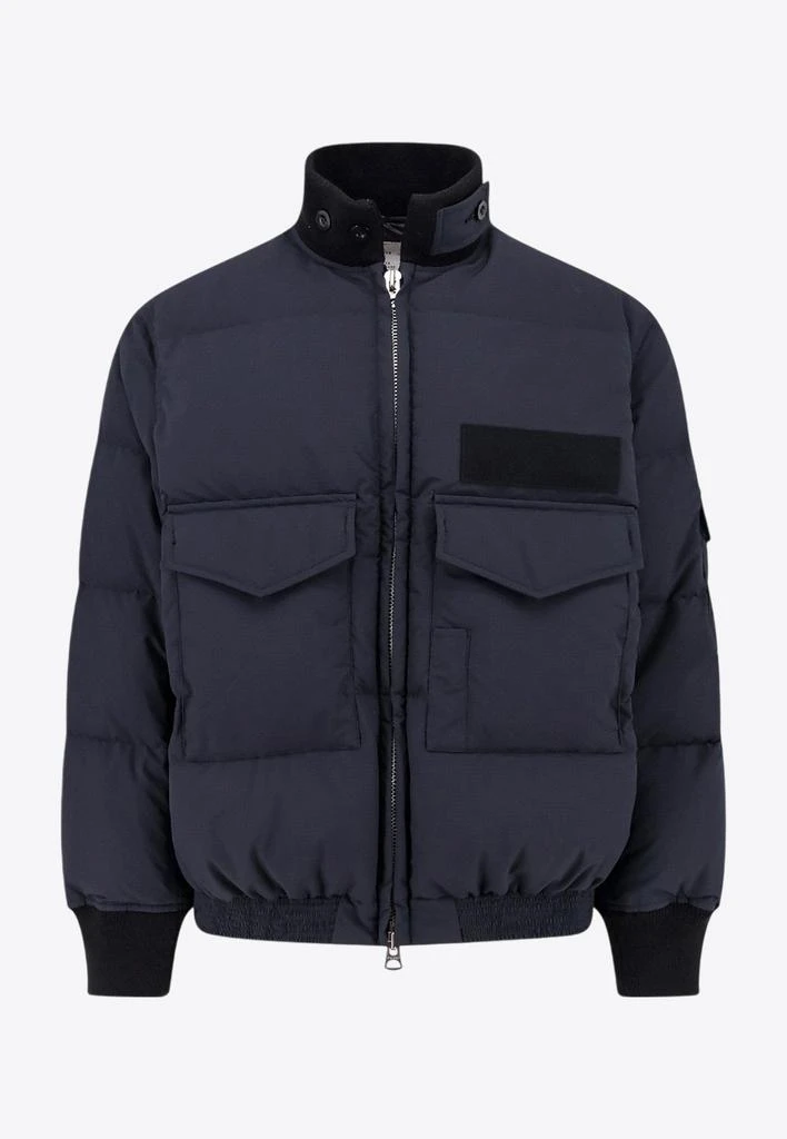 商品Sacai|High Neck Zip-Up Padded Jacket,价格¥11453,第1张图片