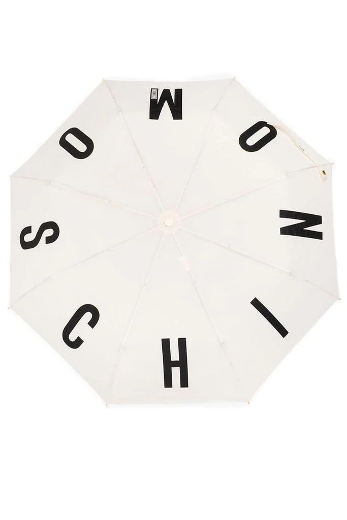 商品Moschino|Moschino Logo-Printed Folded Umbrella,价格¥297,第1张图片