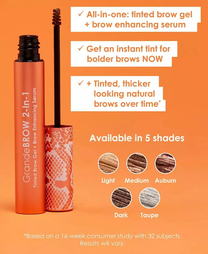 GrandeBROW 2-In-1 Tinted Brow Gel + Brow Enhancing Serum 商品