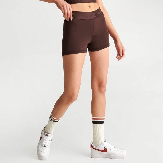 商品NIKE|Women's Nike Pro Dri-FIT Mid-Rise 3 Inch Shorts,价格¥151,第3张图片详细描述
