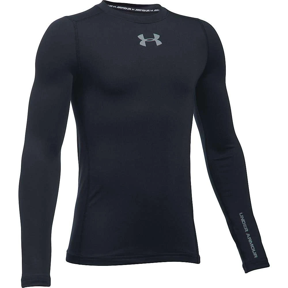商品Under Armour|Under Armour Boys' UA ColdGear Armour Crew Neck Top,价格¥216,第1张图片