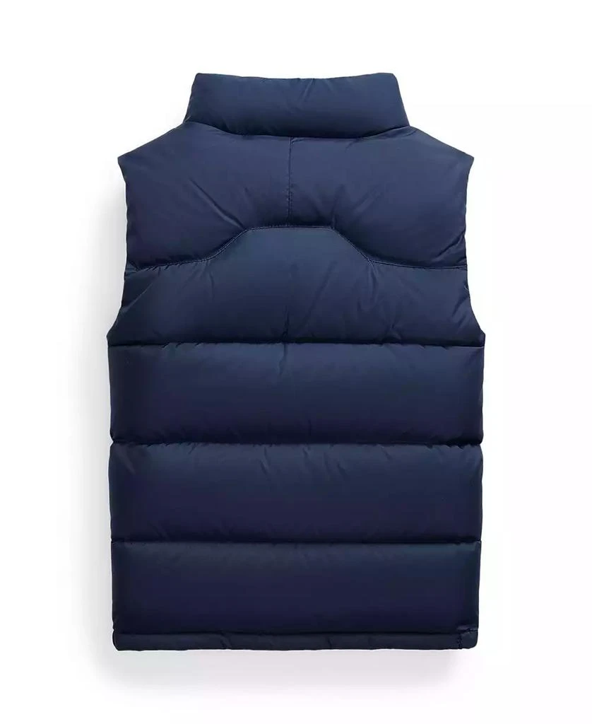 商品Ralph Lauren|Toddler and Little Boys Ripstop Down Vest Jacket,价格¥755,第2张图片详细描述