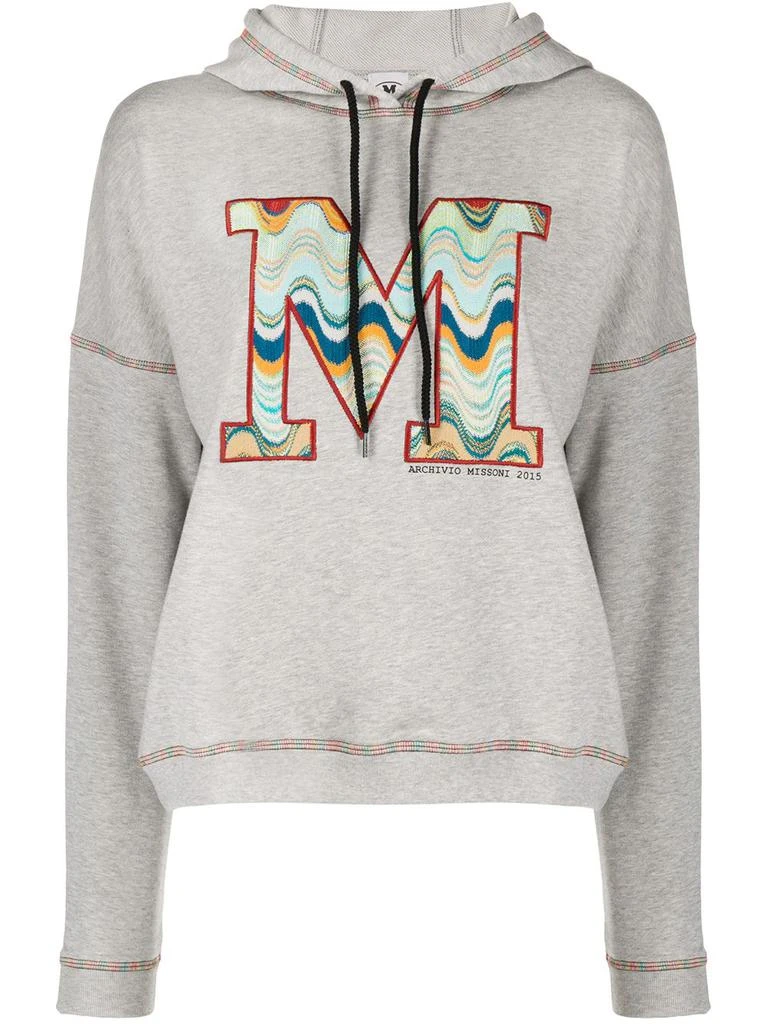商品Missoni|M Missoni Logo Hoodie Knitwear Woman,价格¥1549,第1张图片