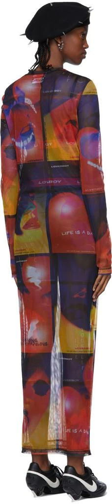 商品Charles Jeffrey Loverboy|Multicolor George Allen Polyester Maxi Dress,价格¥1188,第3张图片详细描述