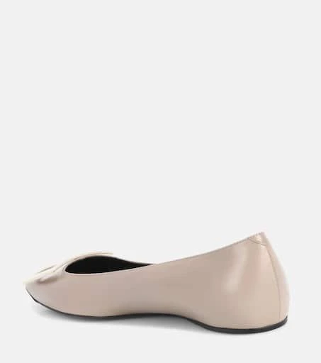 商品Roger Vivier|Belle Vivier皮革芭蕾舞平底鞋,价格¥7791,第2张图片详细描述