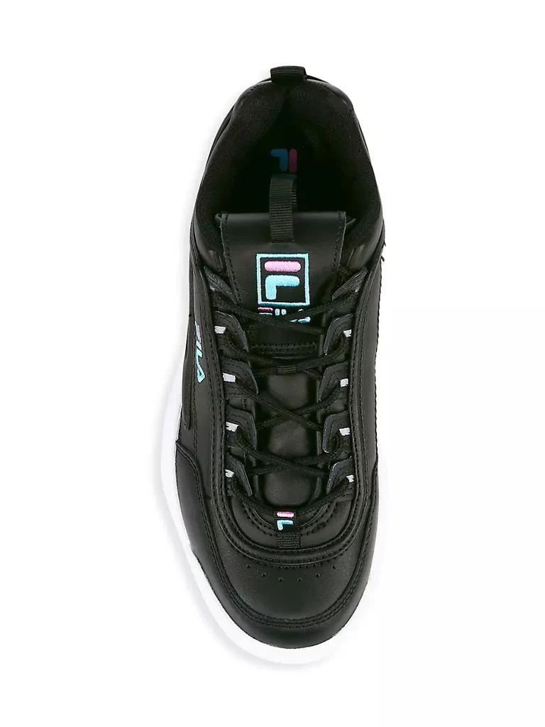 商品Fila|Disruptor II Lab Liquid Leather Sneakers,价格¥601,第5张图片详细描述