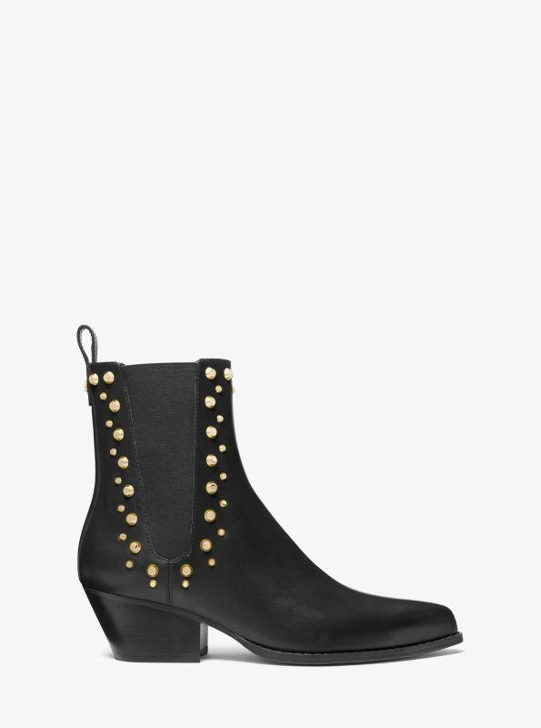 商品Michael Kors|Kinlee Astor Studded Leather Ankle Boot,价格¥889,第2张图片详细描述