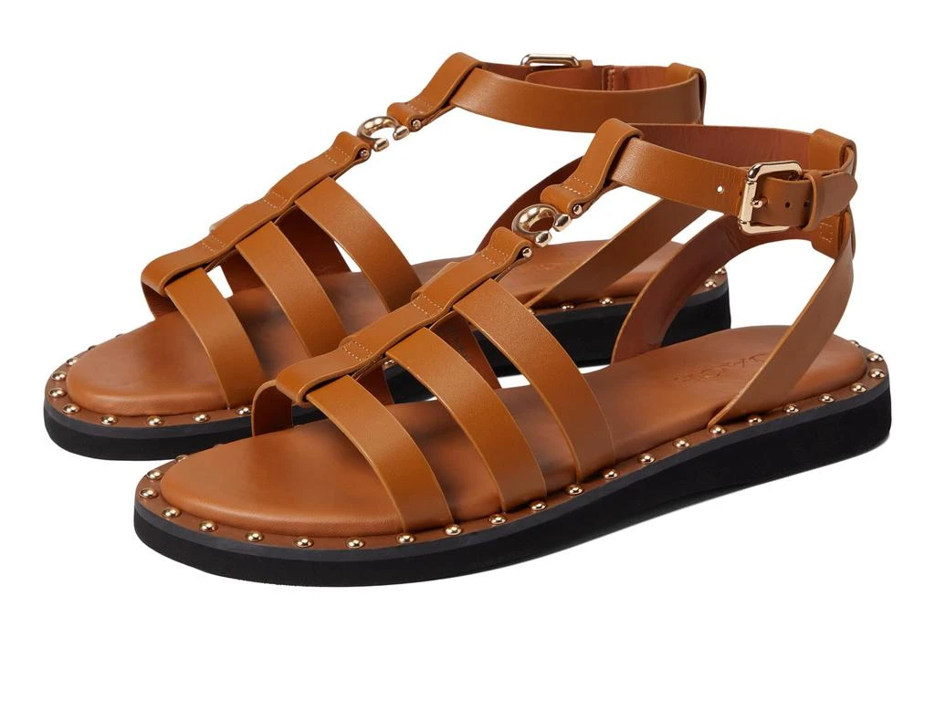 商品Coach|Giselle Leather Sandal,价格¥788,第1张图片