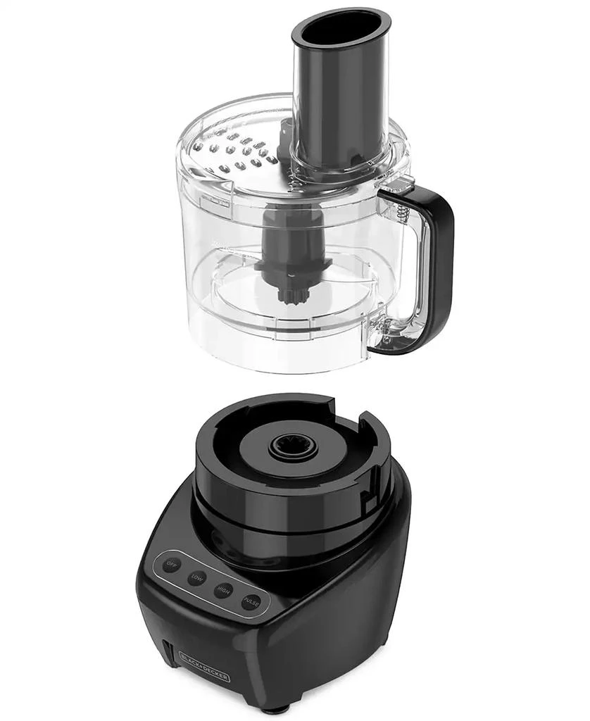 商品Black & Decker|Top Shelf Quiet Technology 8-Cup Food Processor,价格¥294,第3张图片详细描述