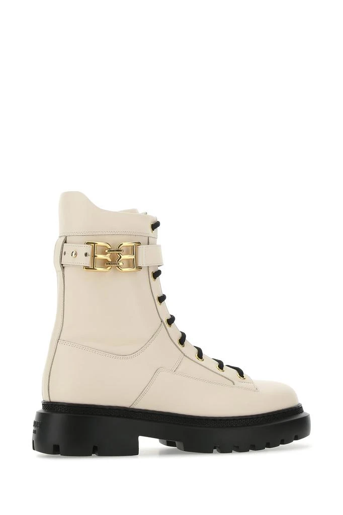 商品Bally|Ivory leather Gioele boots,价格¥3590,第2张图片详细描述