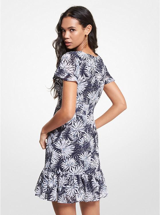 商品Michael Kors|Palm Georgette Cutout Dress,价格¥275,第4张图片详细描述