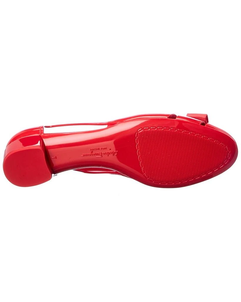 商品Salvatore Ferragamo|Salvatore Ferragamo Vara Jelly Ballet Flat,价格¥2393,第4张图片详细描述