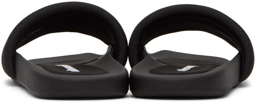 商品Alexander Wang|Black AW Pool Slides,价格¥2289,第2张图片详细描述