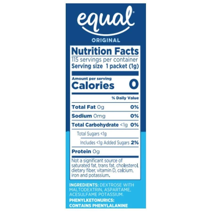 商品Equal|Zero Calorie Sweetener Packets,价格¥41,第4张图片详细描述