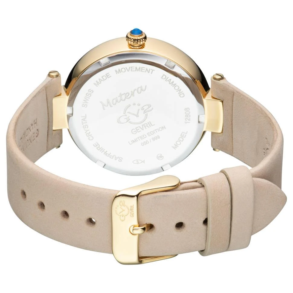 商品Gevril|GV2 by Gevril Matera Diamond Women's Watch,价格¥6098,第2张图片详细描述
