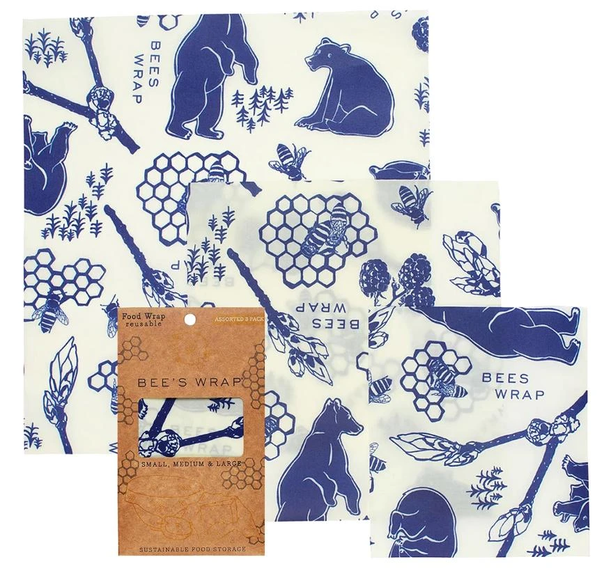 商品Bees Wrap|3 PACK ASSORTED,价格¥144,第2张图片详细描述
