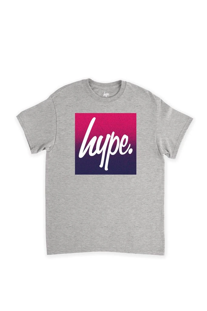 商品HYPE KIDS|HYPE KIDS RED NAVY SPECKLE FADE SQUARE SCRIPT T-SHIRT,价格¥186,第4张图片详细描述