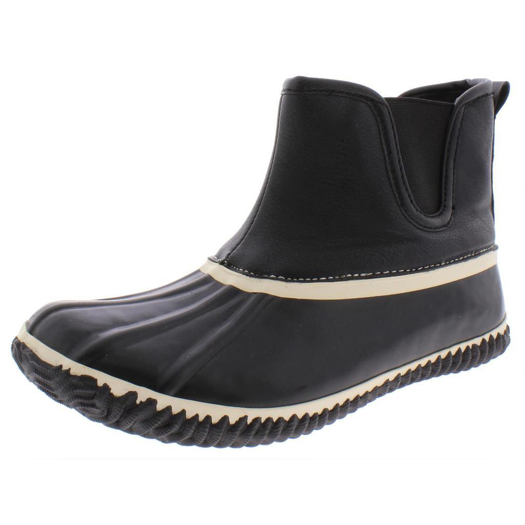 商品Style & Co|Style & Co. Womens Heidie Faux Leather Booties,价格¥82-¥111,第4张图片详细描述