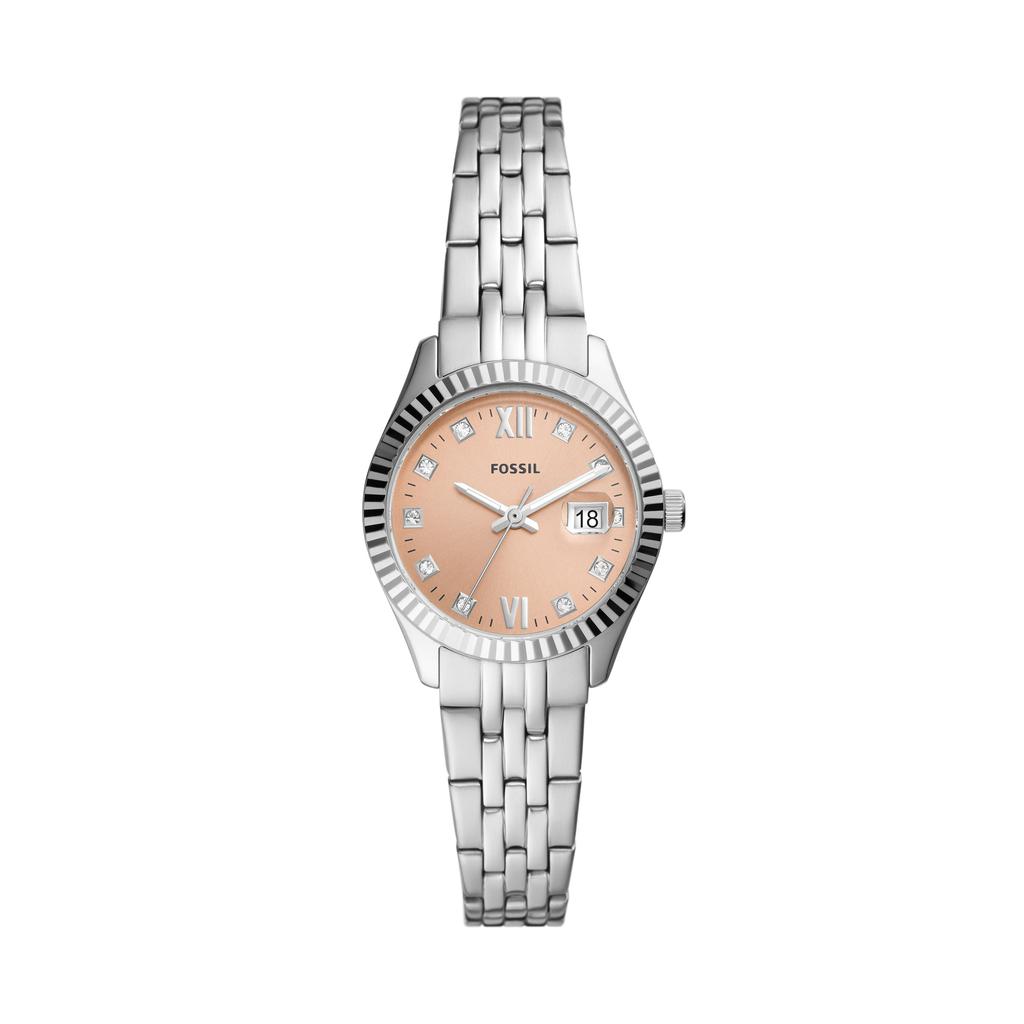 Fossil Women's Scarlette Micro Three-Hand Date, Stainless Steel Watch商品第2张图片规格展示