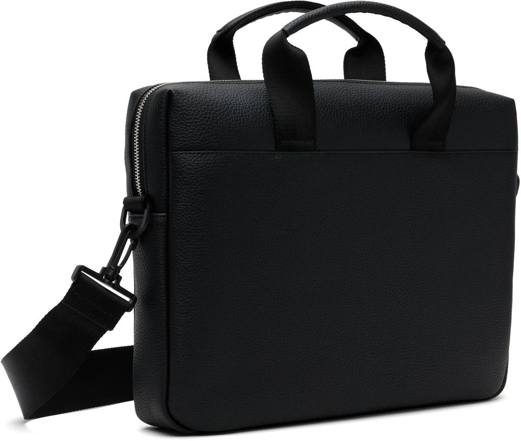 商品Hugo Boss|Black Faux-Leather Briefcase,价格¥1458,第3张图片详细描述