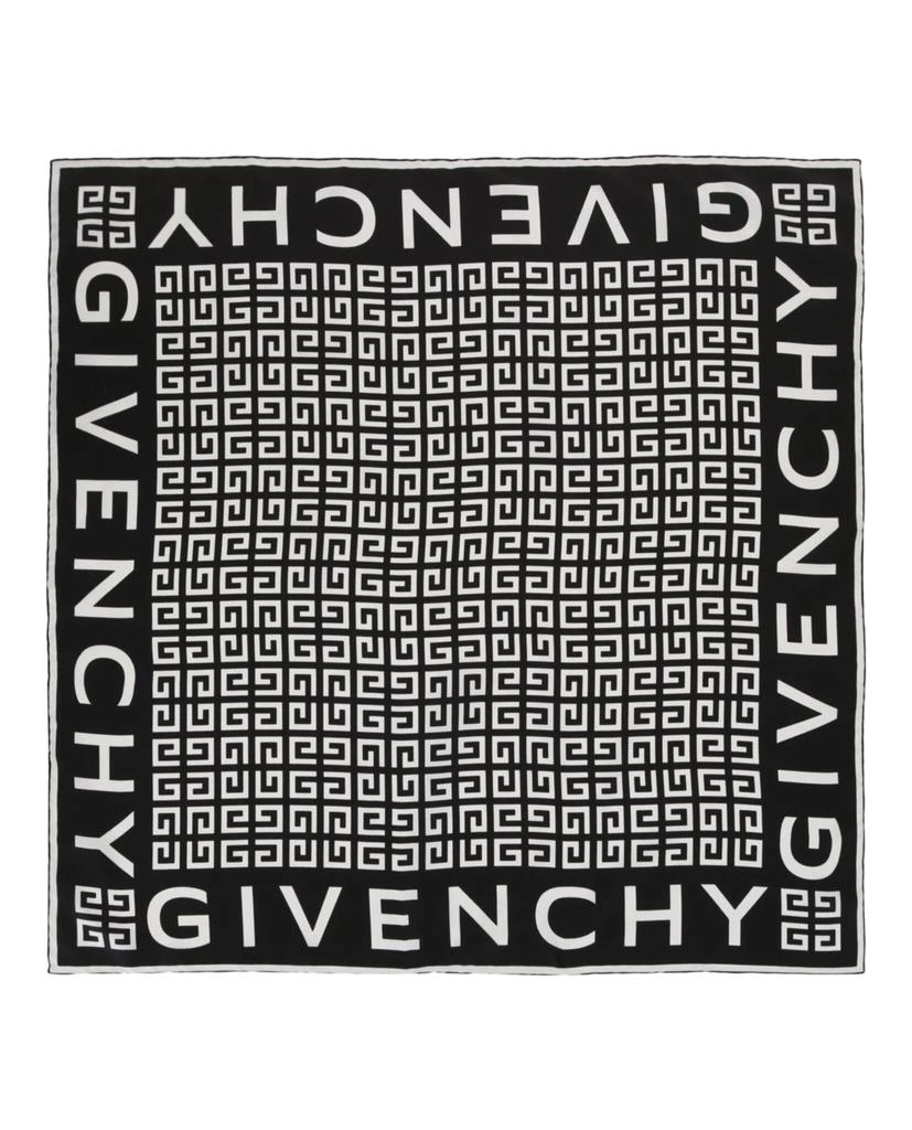 商品Givenchy|4G Logo Silk Scarf,价格¥1055,第1张图片