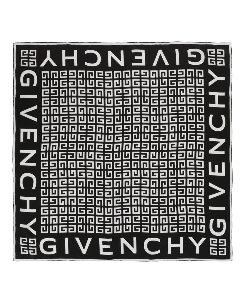 商品Givenchy|4G Logo Silk Scarf,价格¥1024,第1张图片