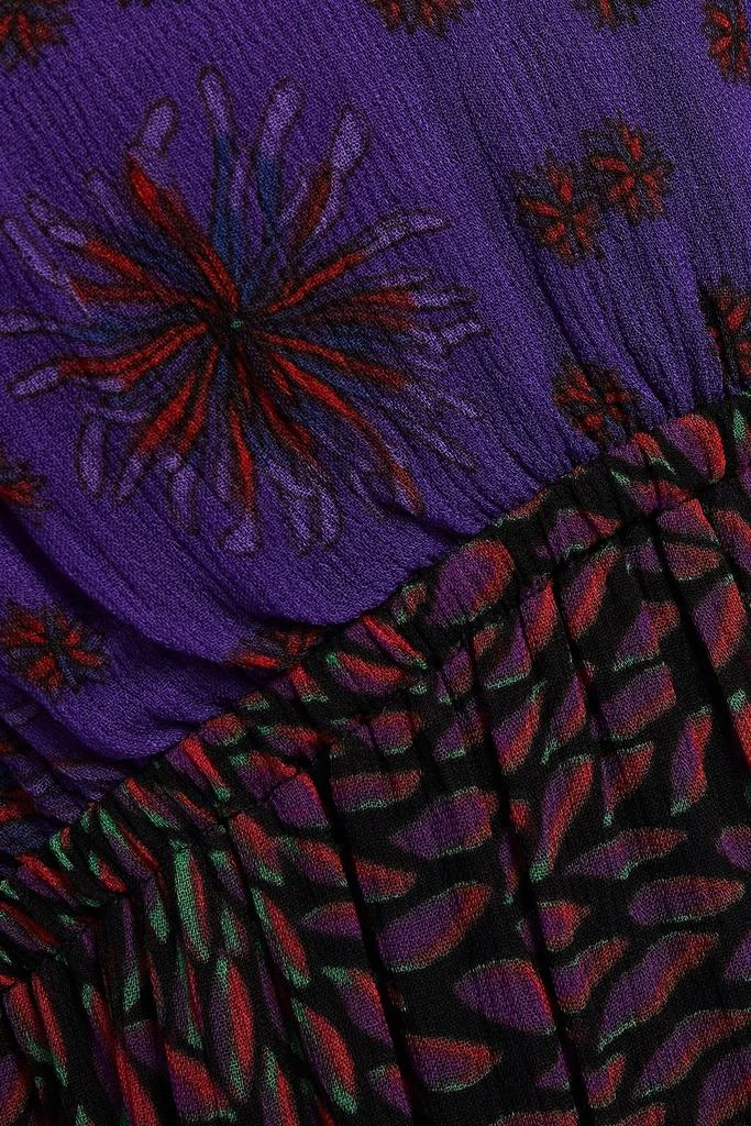 商品ba&sh|Gypsie tiered printed crepon midi dress,价格¥538,第4张图片详细描述